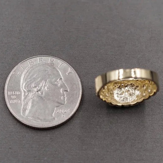 14k Gold Mercedes Ring