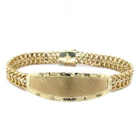 14k Gold Bracelets Cuban