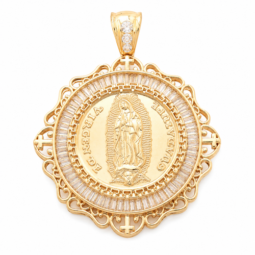 Virgin Mary Pendent 10k gold
