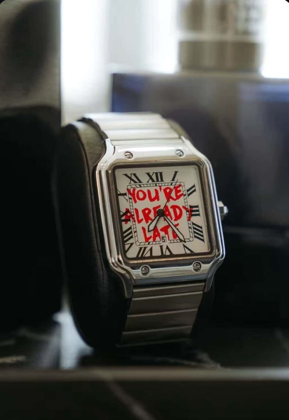 Fresco "Your already late watch"