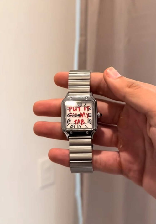 Fresco "Your already late watch"