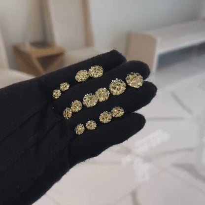 10k Gold Nugget Earring